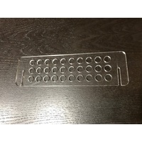 30 Hole Insert for Tier Stands - CLEAR