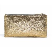 Gold Sparkle Cosmetic Bag