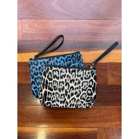 PU Leopard Make up Bag