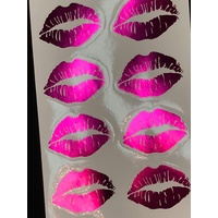 Pink Lip Sticker Pack (200)