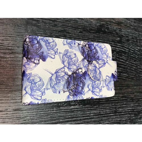 Blue Tulip Pouch