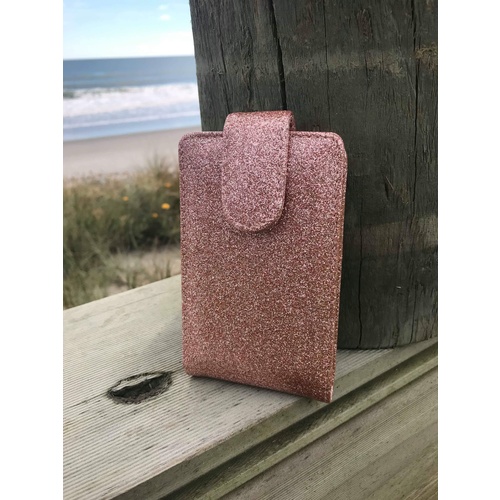 Rose gold sparkle Pouch