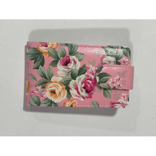  Baby Pink Floral Pouch